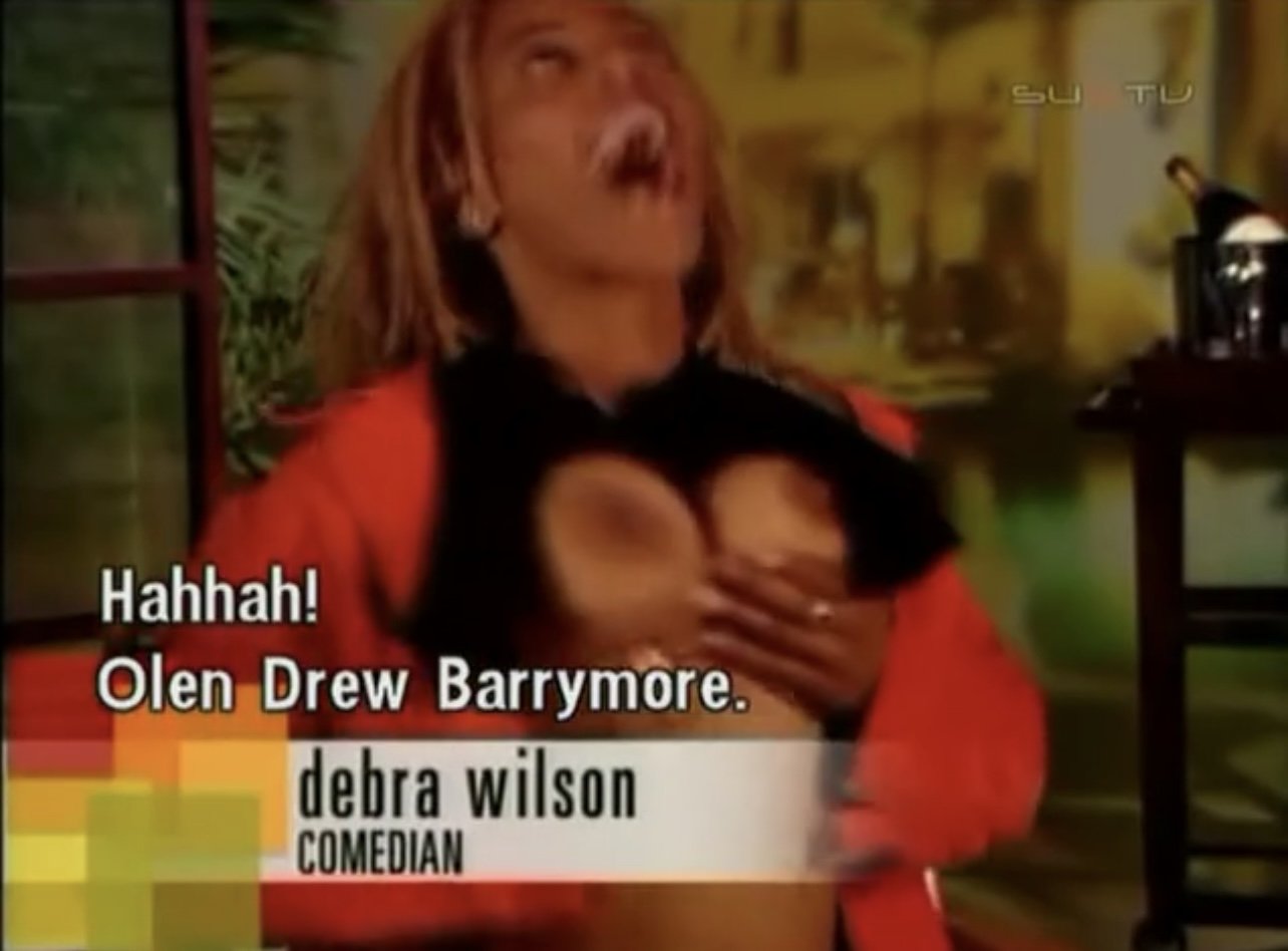 The only time I find female comedians amusing is if they flash their tits like MadTV’s Debra Wilson #jFRmIqgv