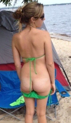 A wife spreads her cunt at the beach #i7waN0mL